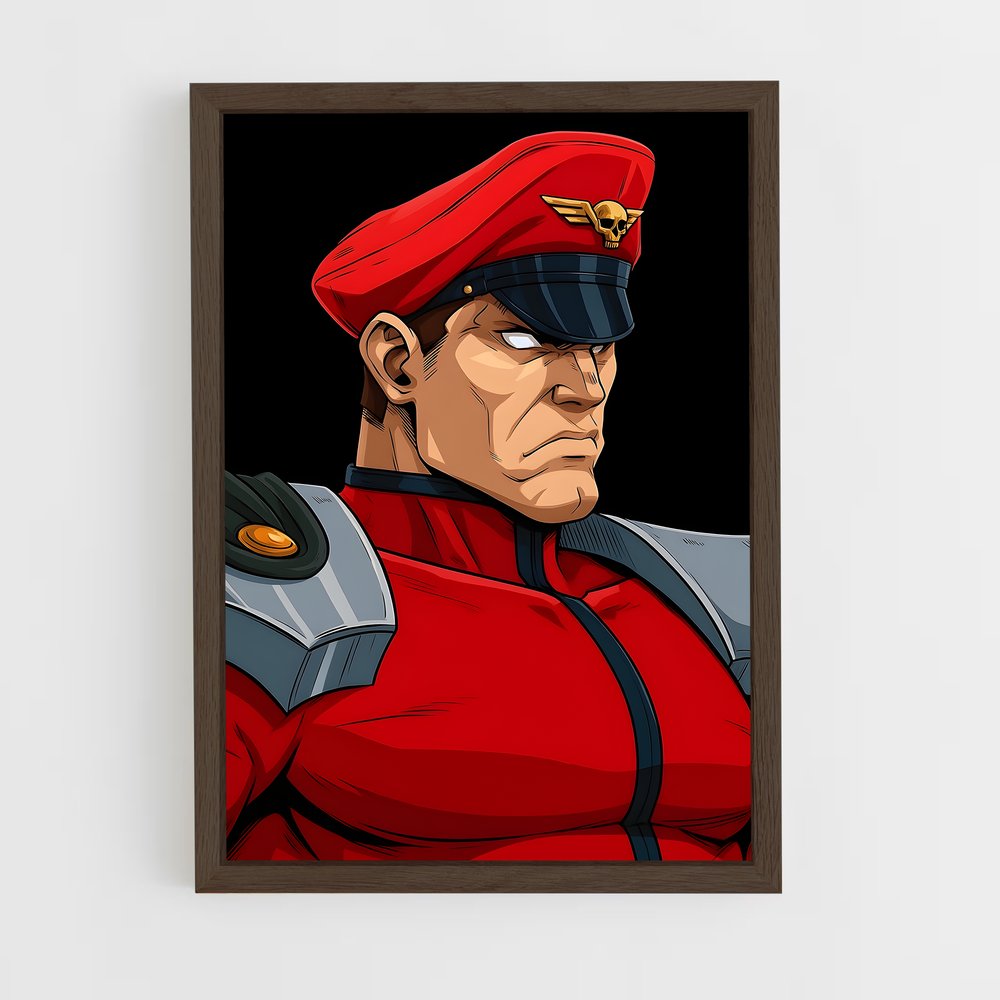 Poster Bison Power – affiche Street Fighter (vue 5)